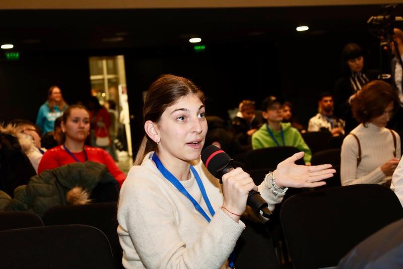 Deputy Minister Reneta Koleva presented the Ministry of Environment and Water's programs for environmental education at the Voice It Youth Forum - 6