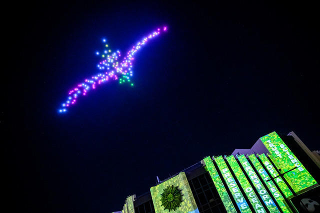 A light show on climate change transformed the National Palace of Culture - 14