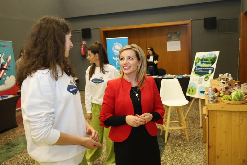 Deputy Minister Reneta Koleva presented the Ministry of Environment and Water's programs for environmental education at the Voice It Youth Forum - 3