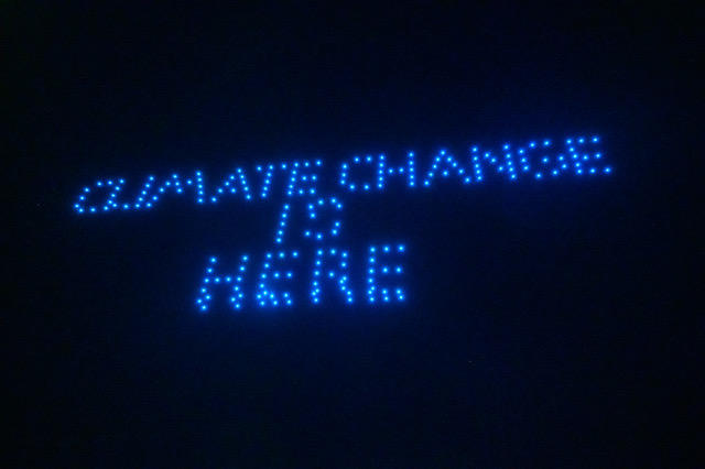 A light show on climate change transformed the National Palace of Culture - 7