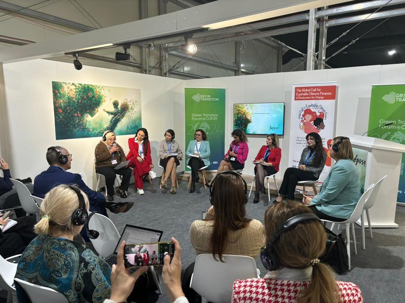 Deputy Minister Reneta Koleva hosted an event at COP29 on women and equitable climate finance - 8