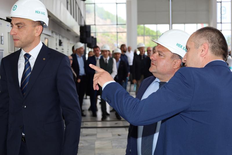 Minister Petar Dimitrov participated in the launch of the renovated hydroelectric power plant “Sestrimo” - 3